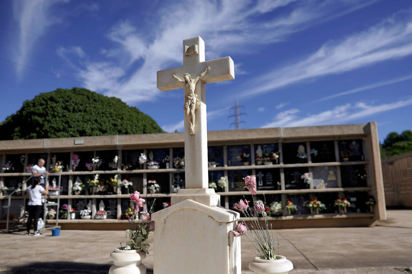 Parque Cementerio San Gabriel en Málaga capital.