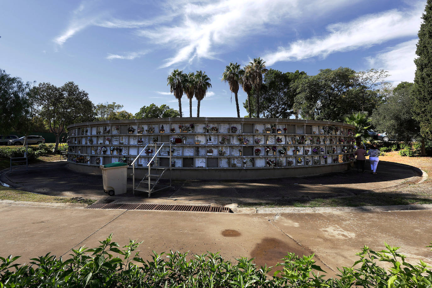 Parque Cementerio San Gabriel en Málaga capital.