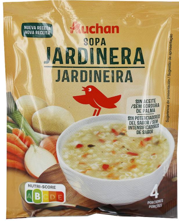 La alerta se originó con la sopa de la marca Auchan