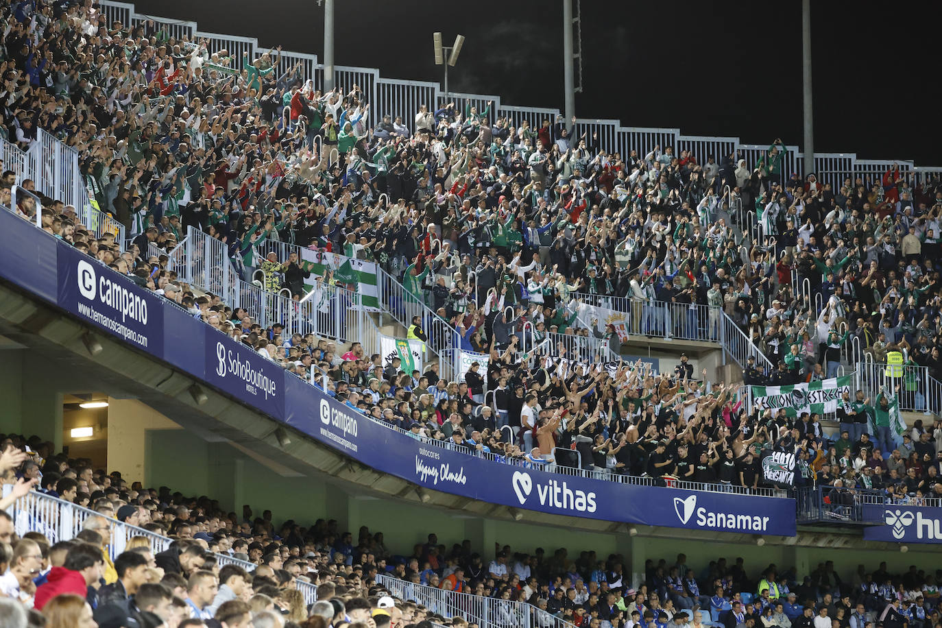 El Málaga- Córdoba, en imágenes