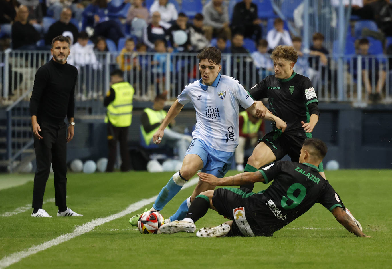 El Málaga- Córdoba, en imágenes