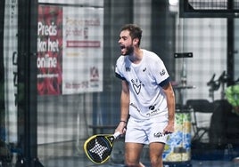 Inicio triunfal de Jairo Bautista en el cuadro del Open de pádel de Malmö