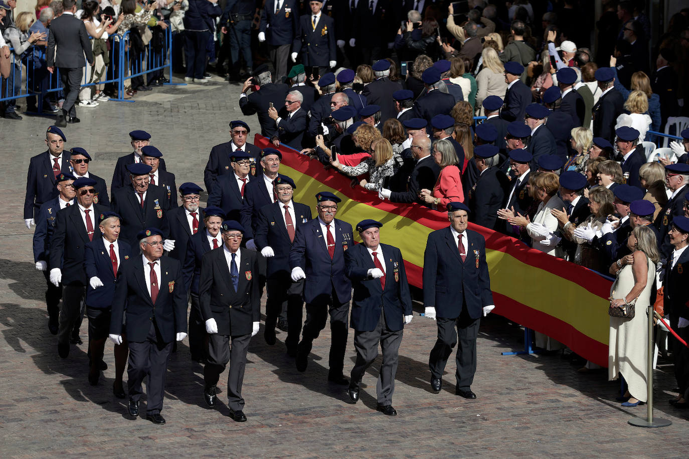 Celebración del XXIV Día del Veterano de las Fuerzas Armadas y de la Guardia Civil en Málaga