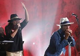 Rebeca Jiménez y Benjamín Prado.