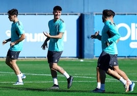 Diego Murillo, en una sesión de entrenamiento.