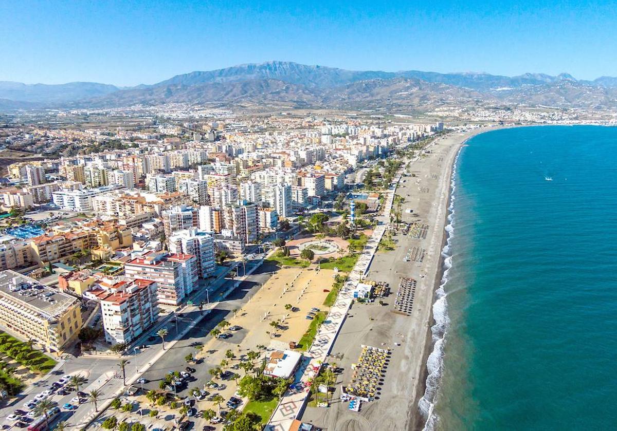 Vista panorámica de Torre del Mar.