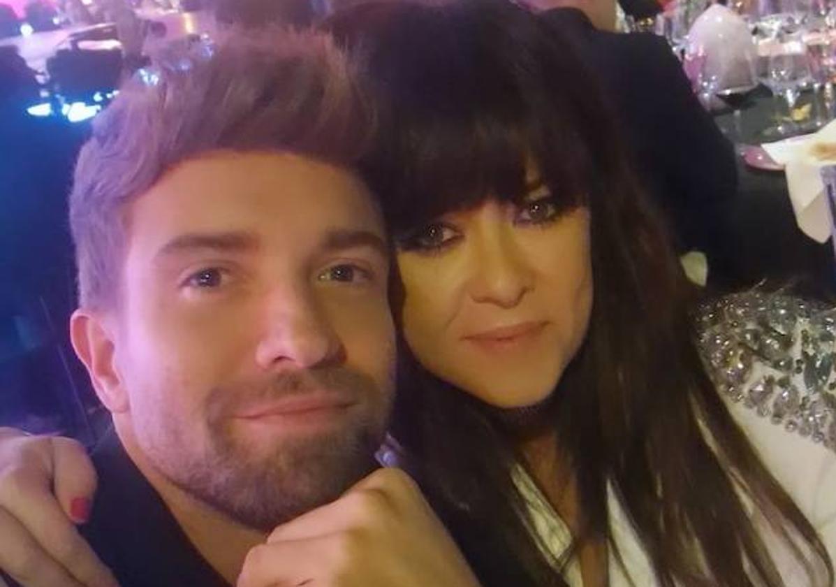 Imagen que subió este miércoles Pablo Alborán a sus redes sociales, junto a Vanesa Martín.