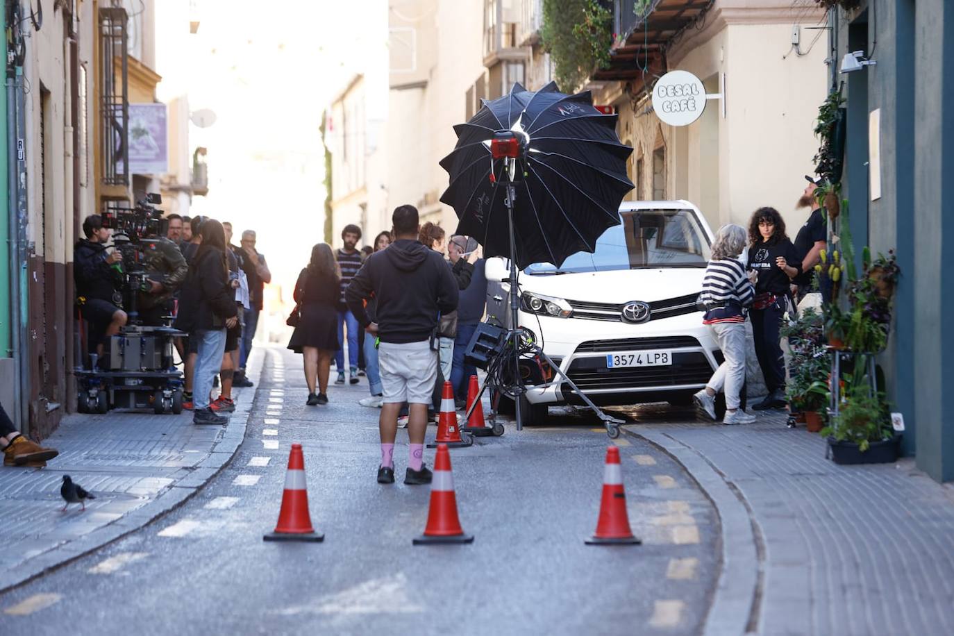 Disney+ vuelve a Málaga con el rodaje de la serie taurina &#039;Maestro&#039;