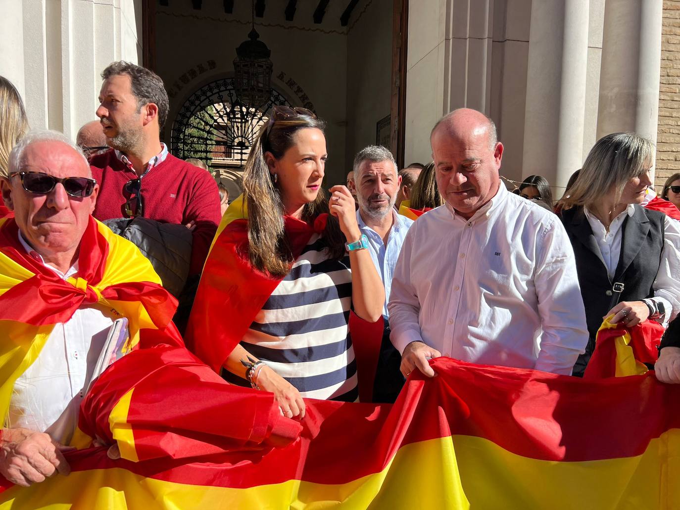 Concentración celebrada en Antequera. 