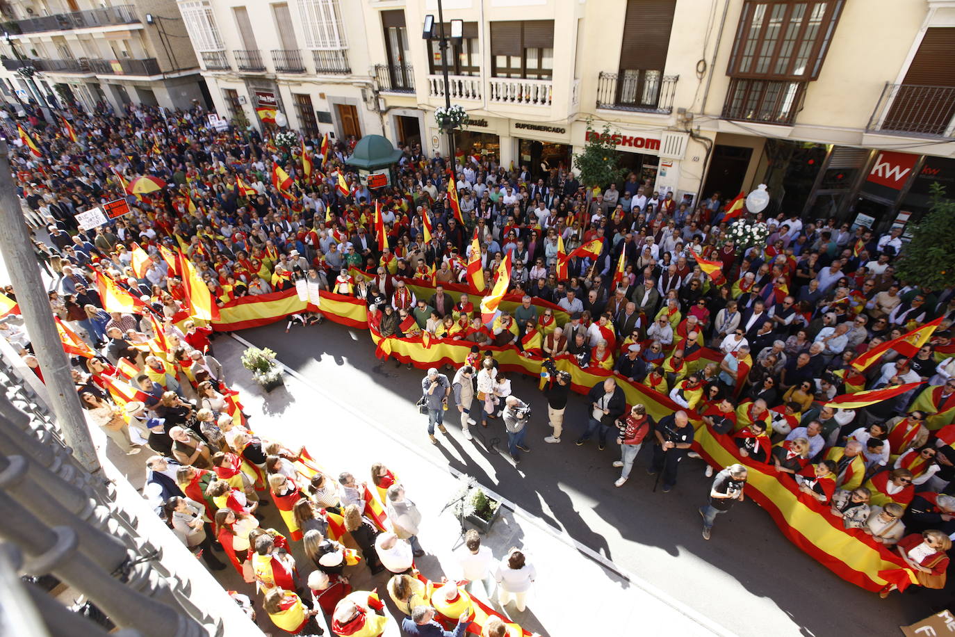 Concentración en Antequera.