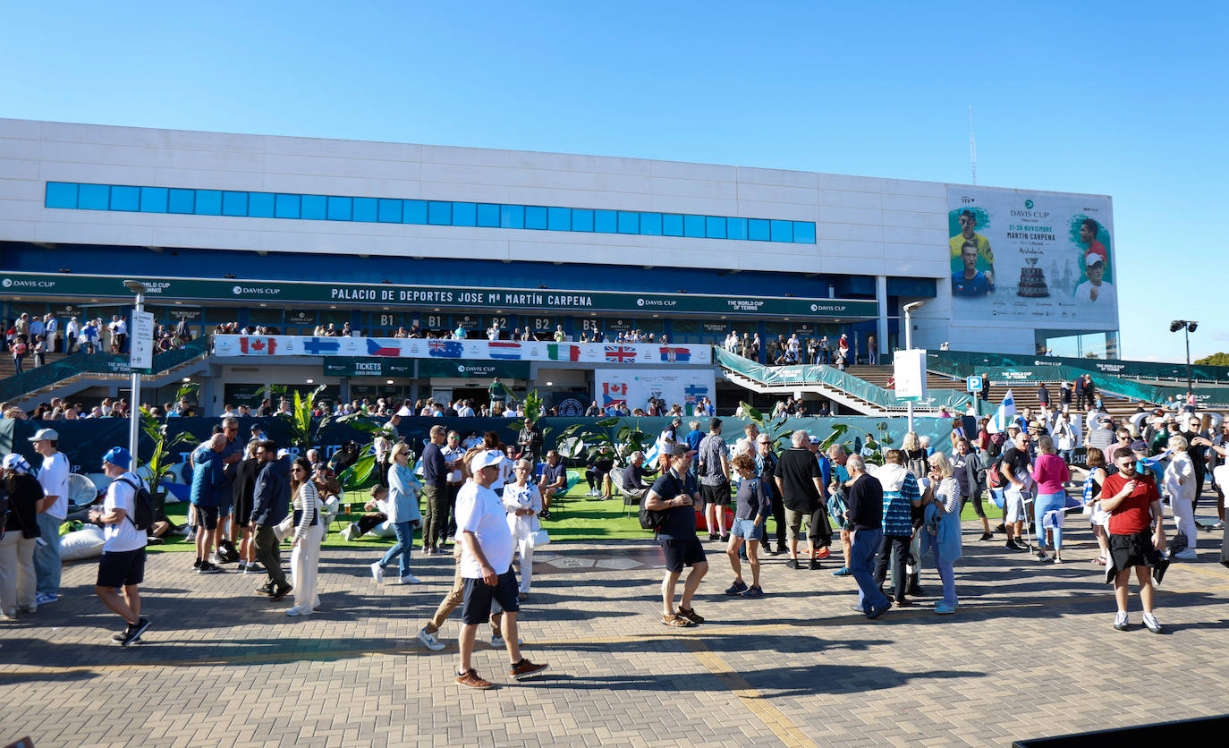 La Copa Davis, en Málaga