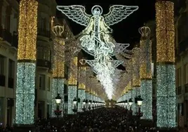 Las nuevas luces de Navidad y la gastronomía, protagonistas en Málaga