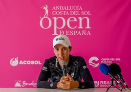 Carlota Ciganda: «Me encanta jugar aquí, sólo puedo hablar bien de Andalucía»