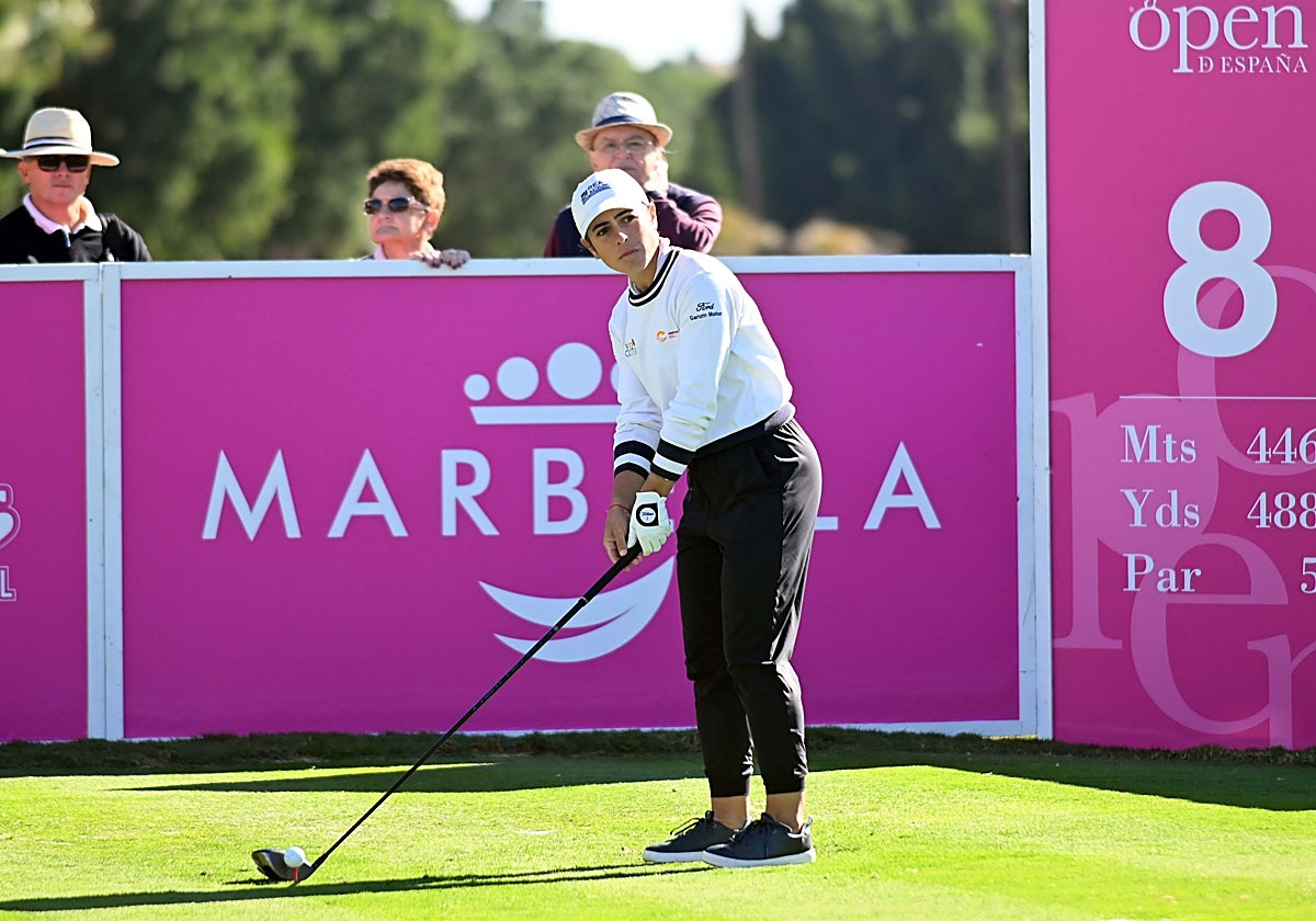 Ana Peláez completó una excelente segunda jornada.