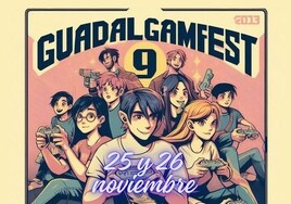 El cartel del 9º Guadalgamfest.