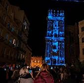 Nuevo 'video mapping' de Navidad en la Catedral de Málaga: estas son las fechas y horarios