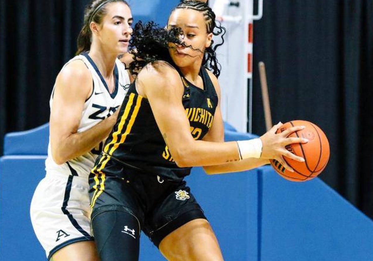 Daniela Abies, en el partido ante Akron.