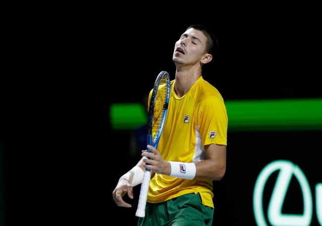 Un lamento de Alexei Popyrin, con oportunidades de sobra para haber ganado el partido.