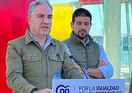 Bendodo, en una comparecencia en Málaga.