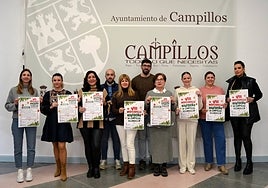 Presentación del mercado navideño de Campillos.