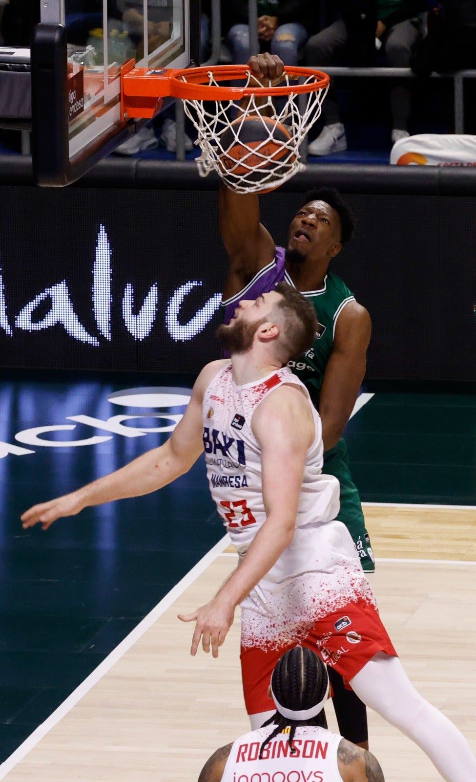 Las mejores imágenes del Unicaja - Baxi Manresa