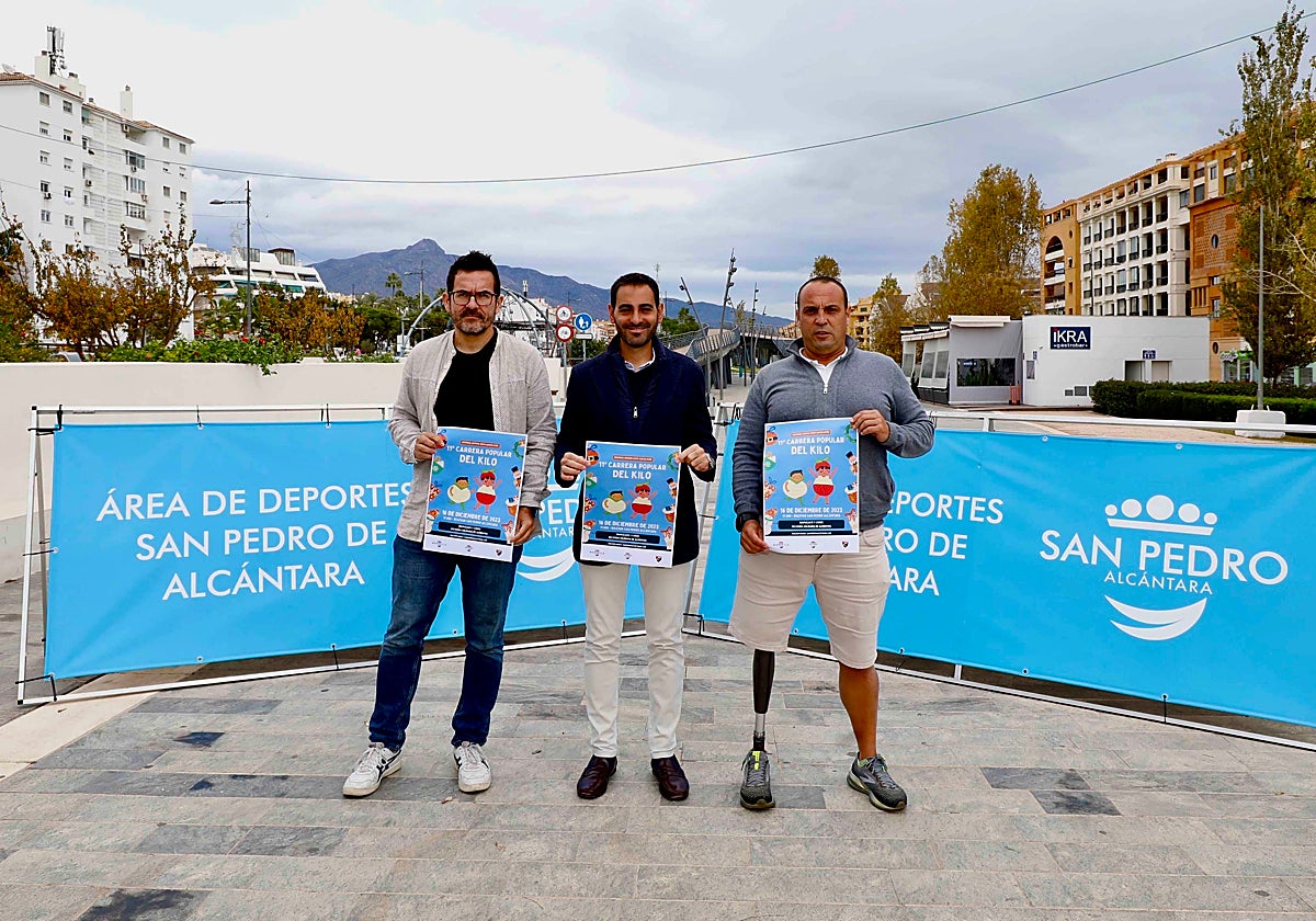 El concejal de Deportes, Lisandro Vieytes, en la presentación.