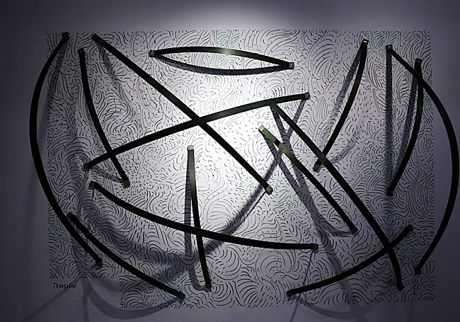 'Tensión', de José Medina Galeote, producida exprofeso para la muestra.