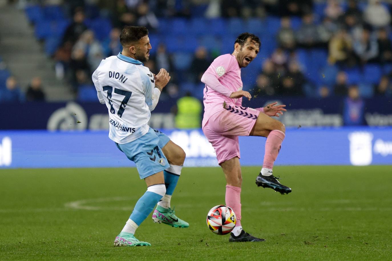 El Málaga-Eldense de la Copa del Rey, en imágenes