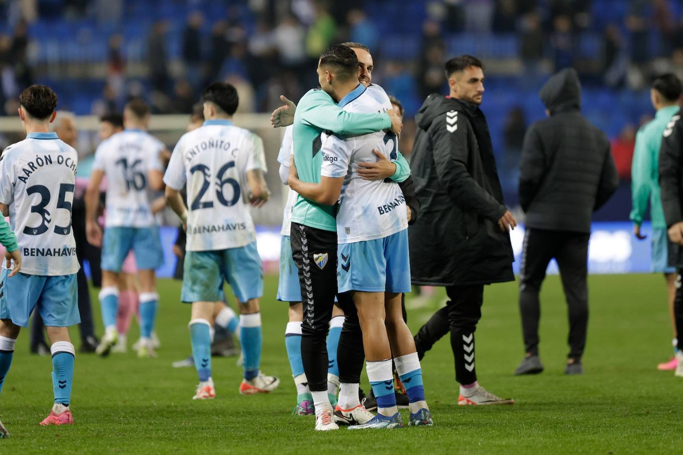 El Málaga-Eldense de la Copa del Rey, en imágenes