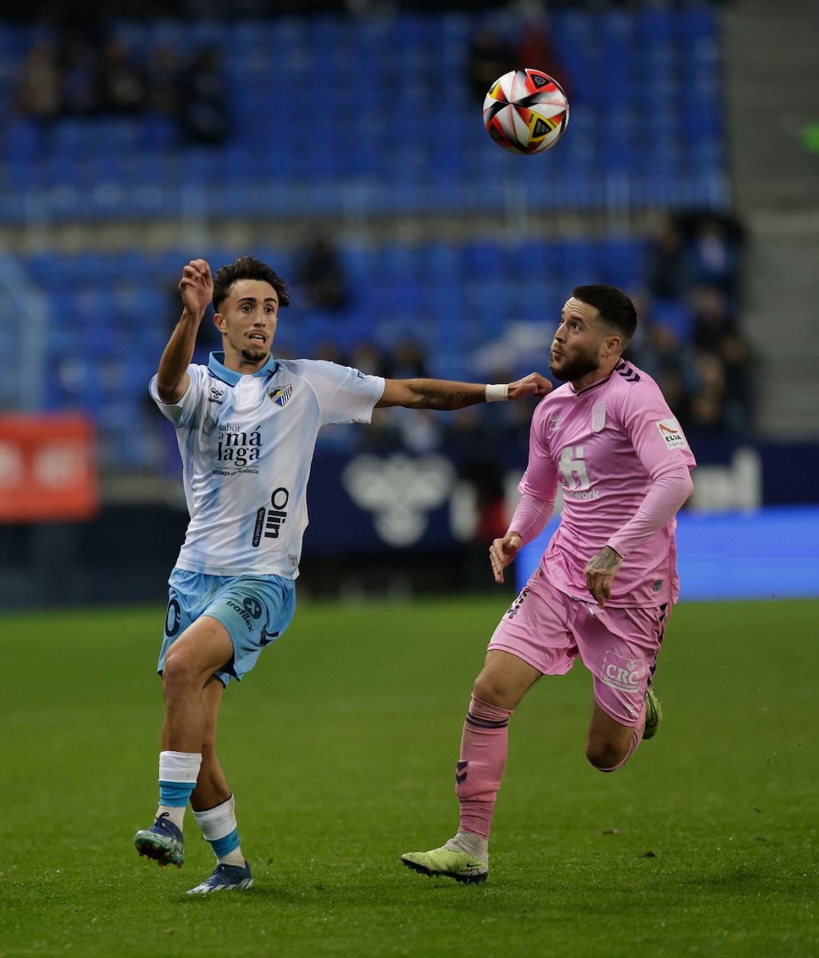 El Málaga-Eldense de la Copa del Rey, en imágenes