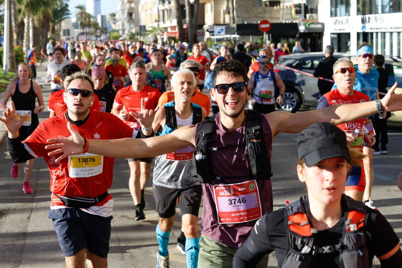 Las mejores imágenes del Maratón de Málaga 2023