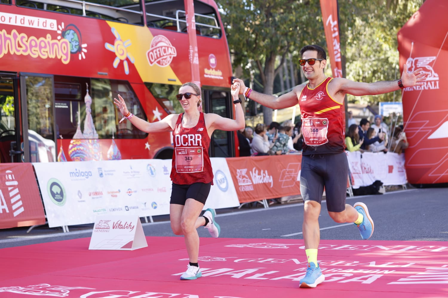 Las mejores imágenes del Maratón de Málaga 2023