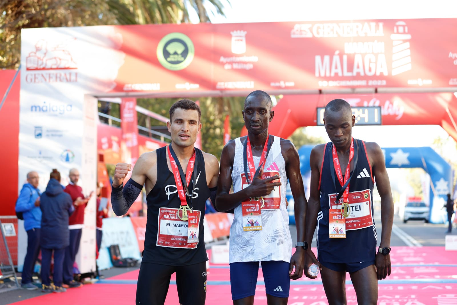 Las mejores imágenes del Maratón de Málaga 2023