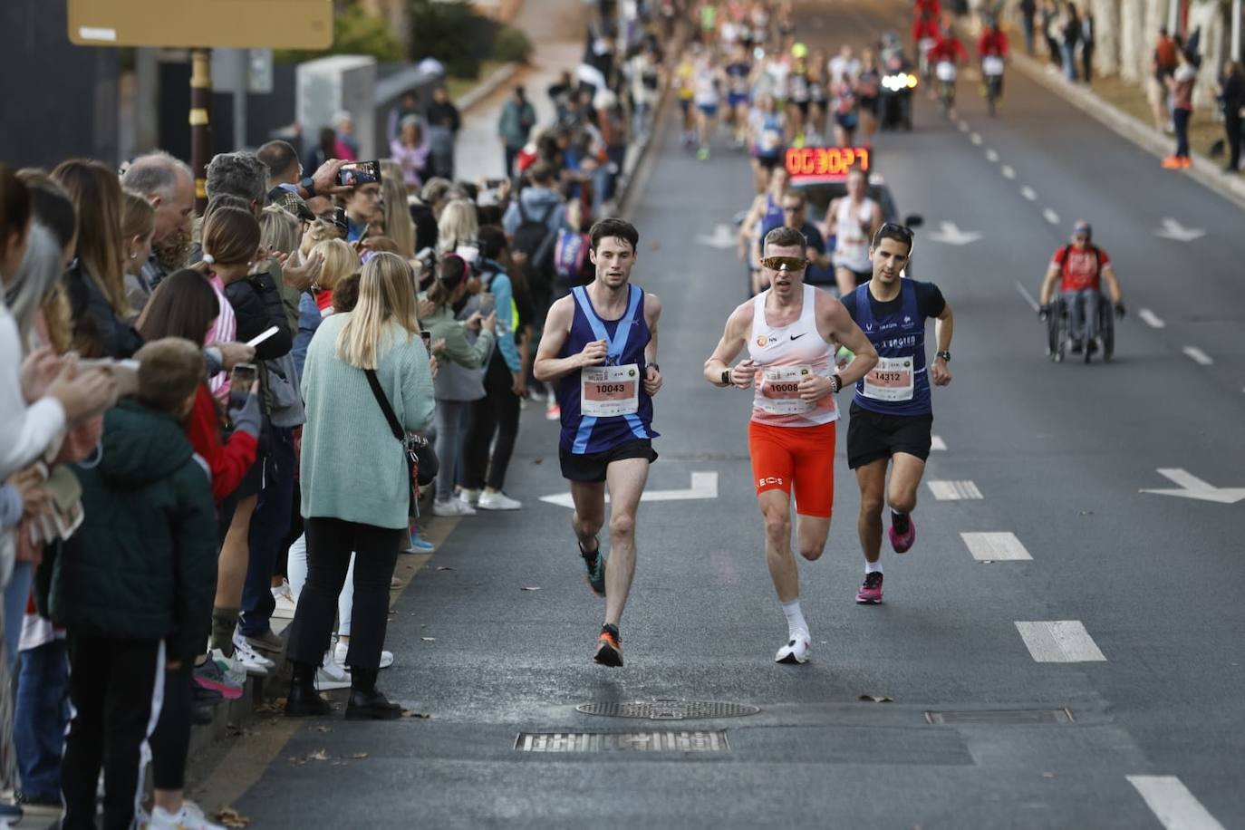 Las mejores imágenes del Maratón de Málaga 2023