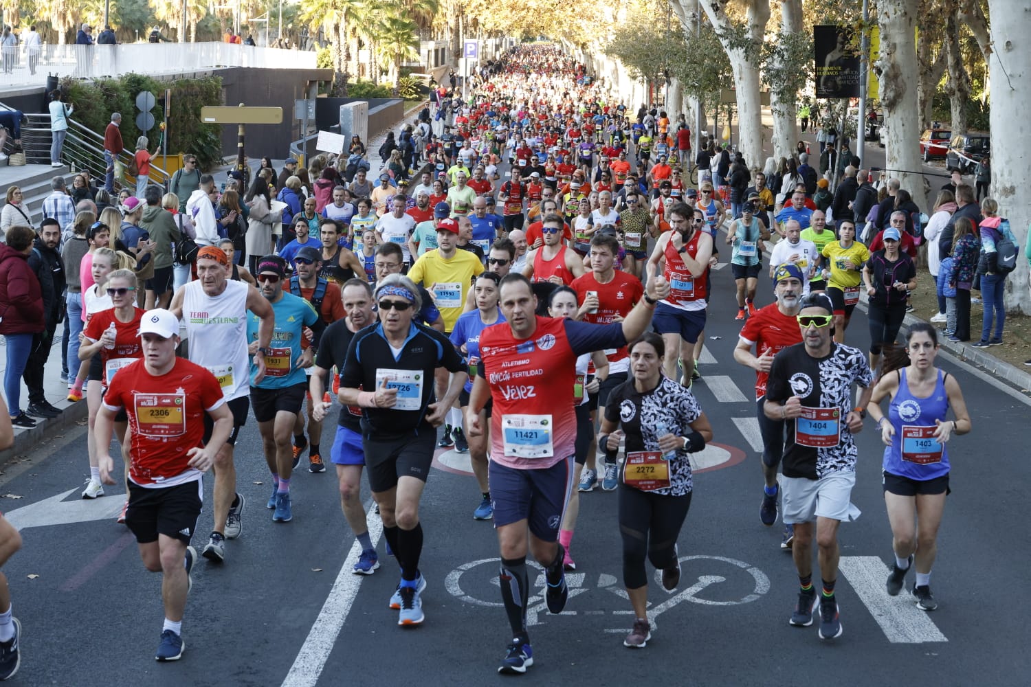 Las mejores imágenes del Maratón de Málaga 2023