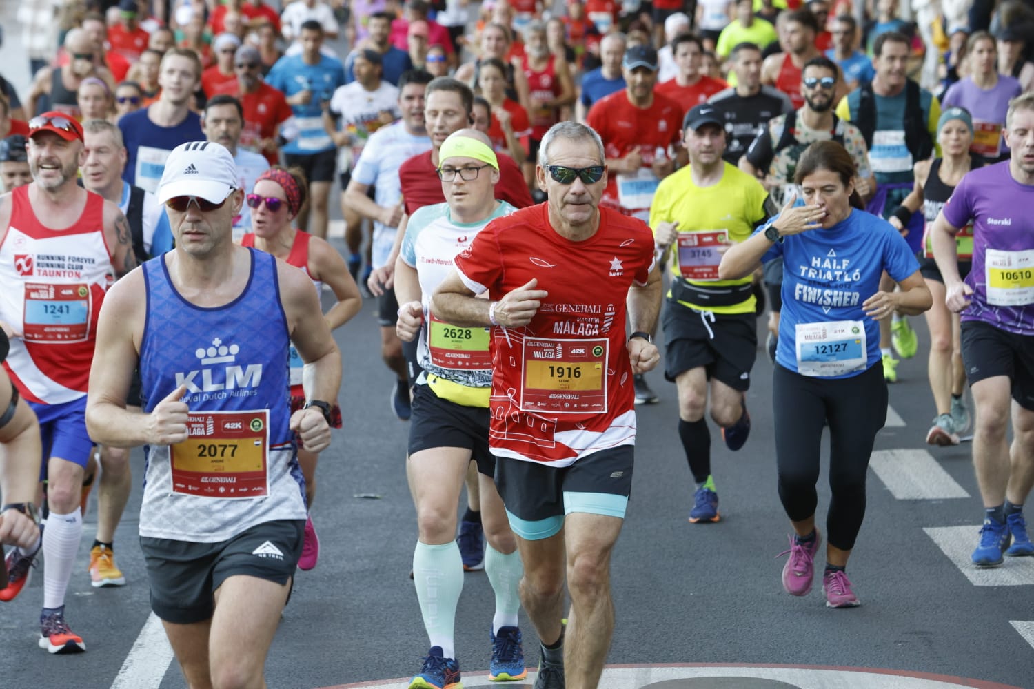 Las mejores imágenes del Maratón de Málaga 2023