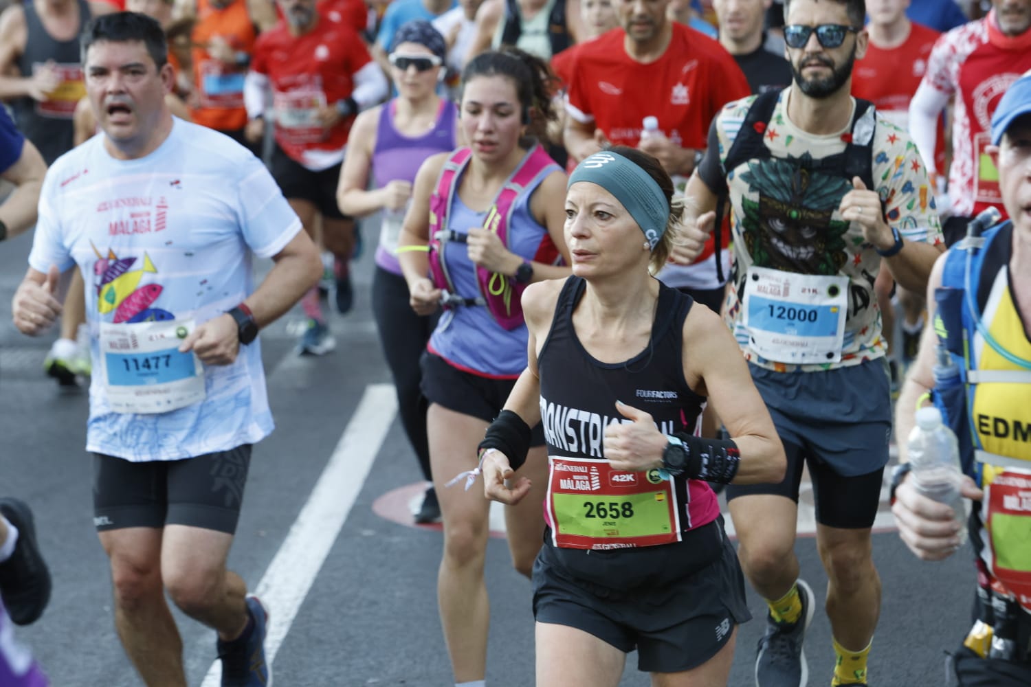 Las mejores imágenes del Maratón de Málaga 2023