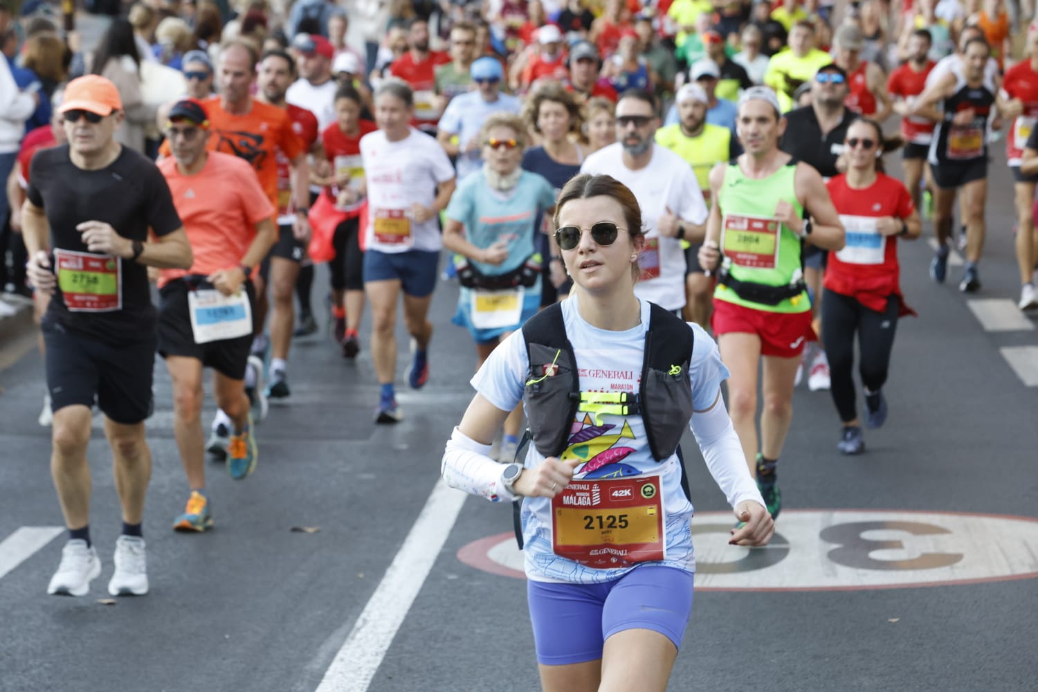 Las mejores imágenes del Maratón de Málaga 2023