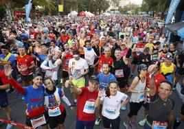 Las mejores imágenes del Maratón de Málaga 2023