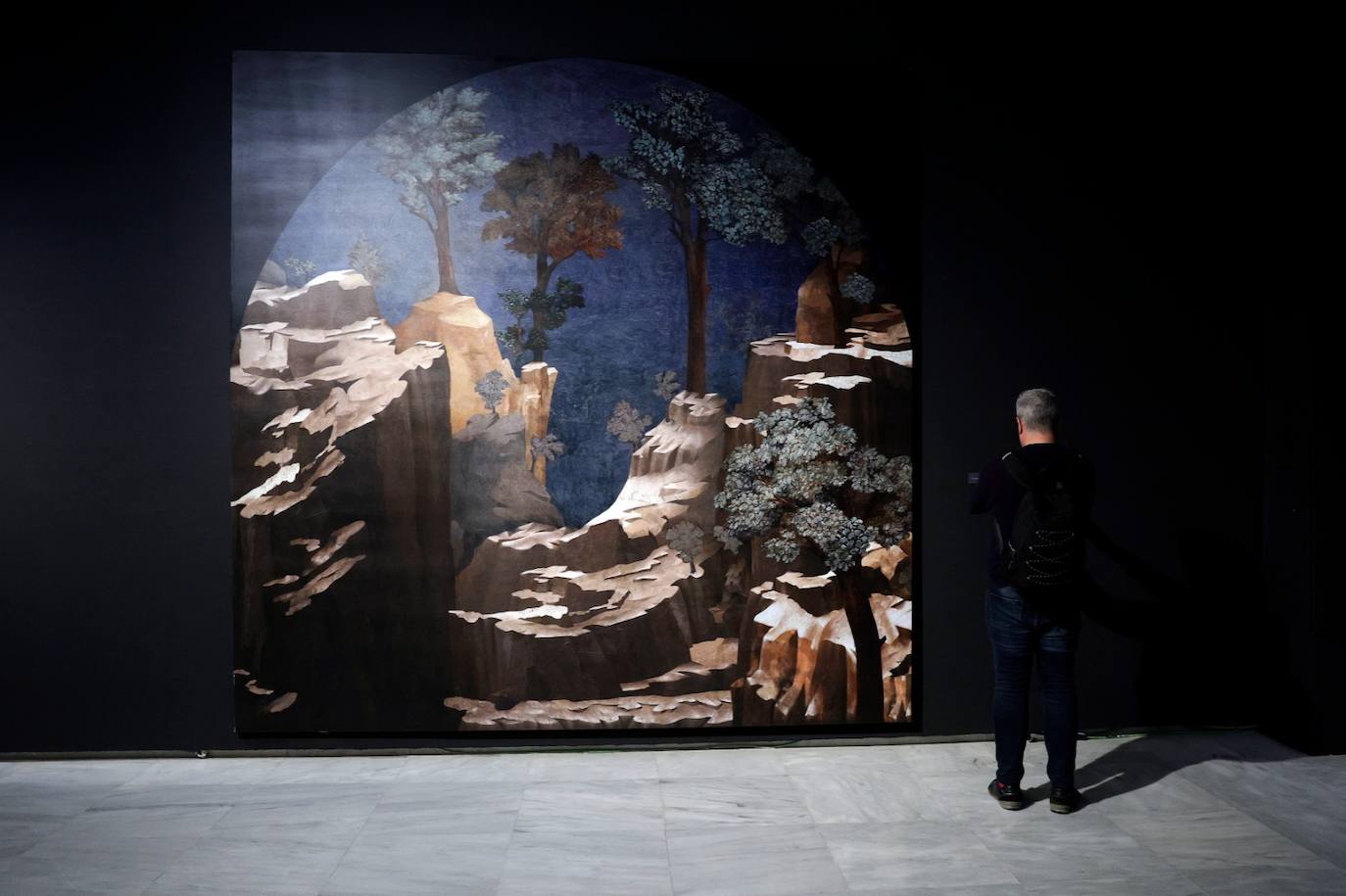 Exposición de José Manuel Ballester en la sala del Rectorado