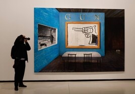 'Gun', una de las obras que ponen el acento crítico en la sociedad actual.