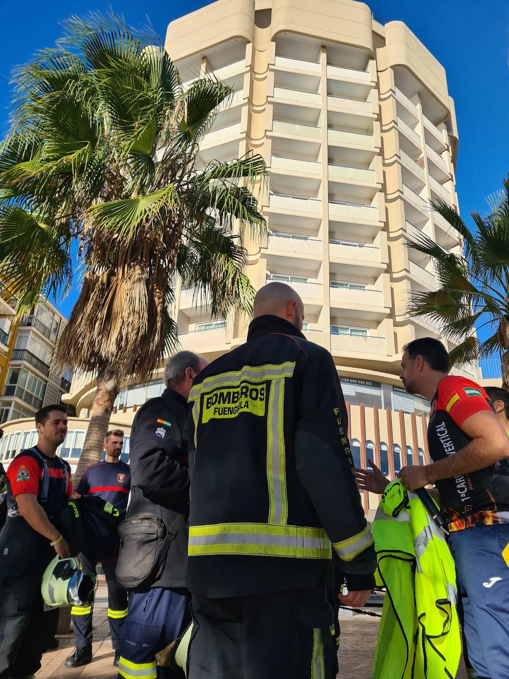 La Carrera Vertical de Fuengirola, en imágenes