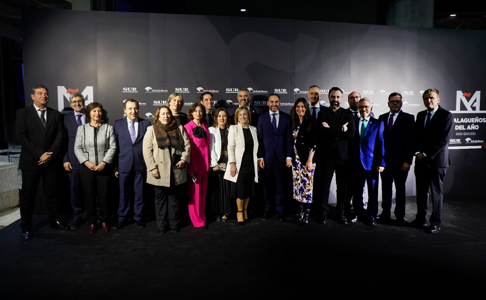 Photocall de la gala de entrega de los Premios Malagueños del Año de SUR