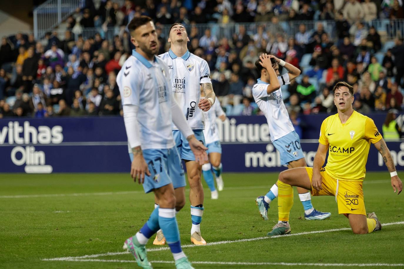 El Málaga- Algeciras, en imágenes (2-1)