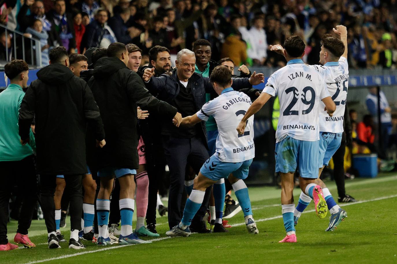 El Málaga- Algeciras, en imágenes (2-1)