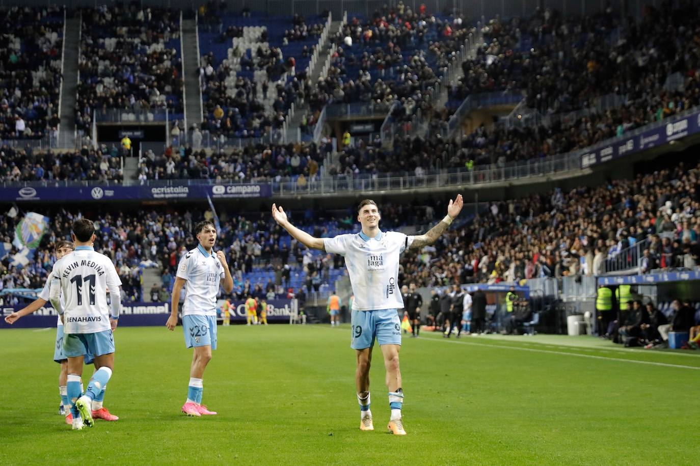 El Málaga- Algeciras, en imágenes (2-1)