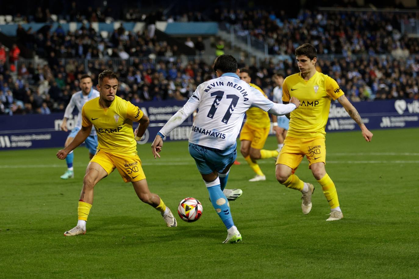 El Málaga- Algeciras, en imágenes (2-1)