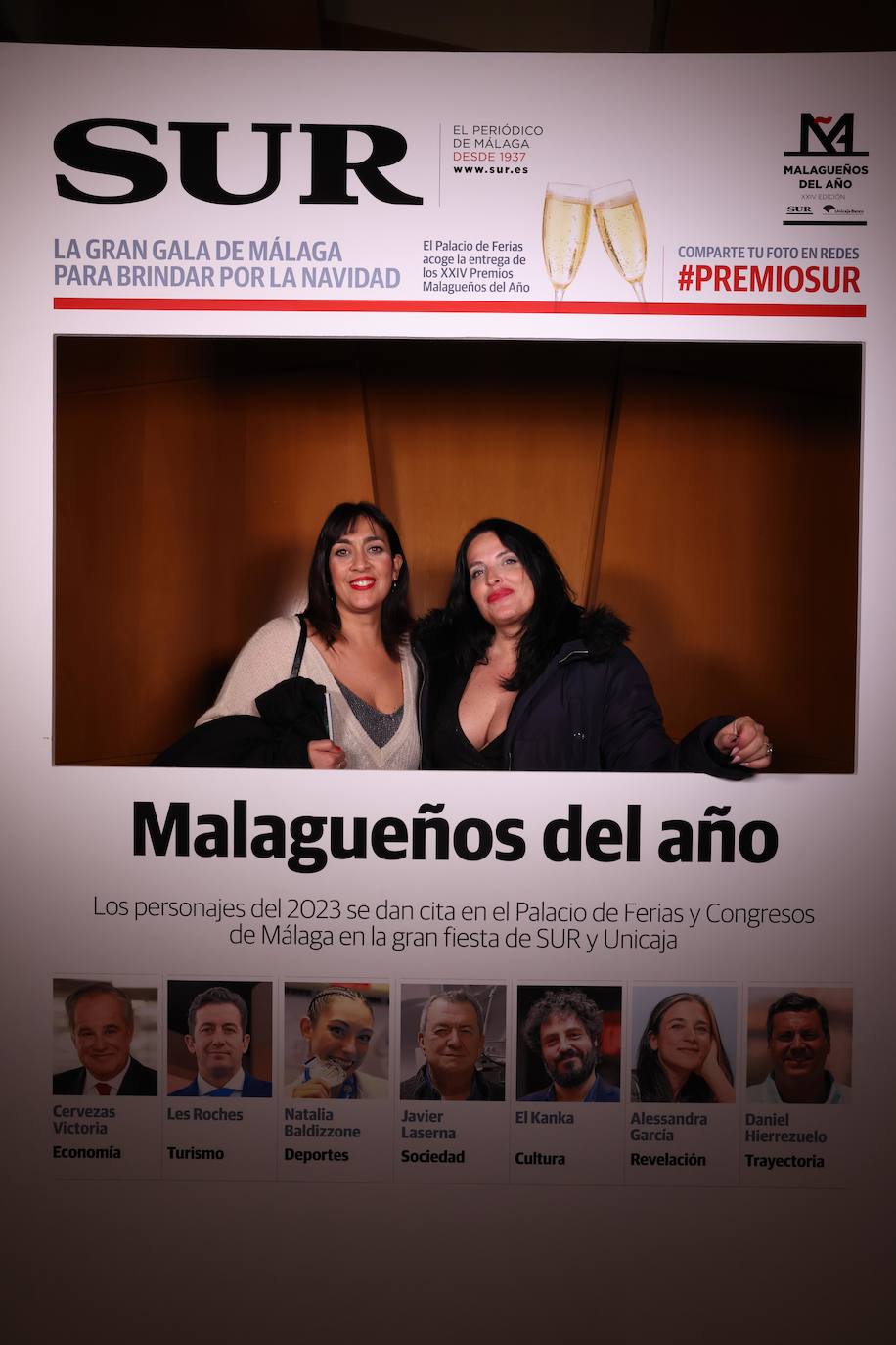 Las portadas de los invitados a los Premios Malagueños del Año 2023