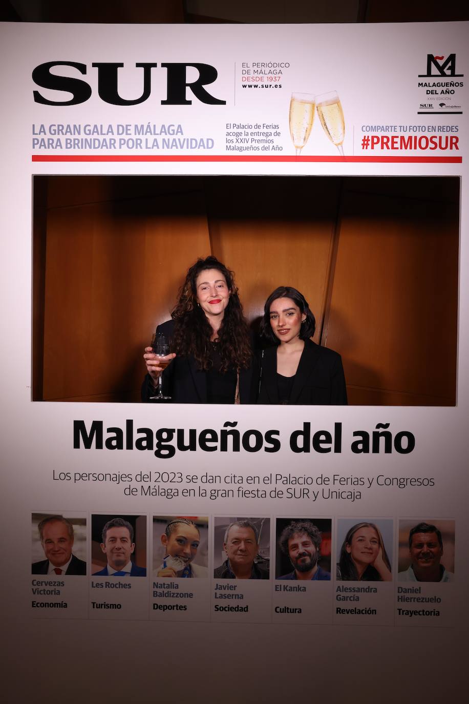 Las portadas de los invitados a los Premios Malagueños del Año 2023