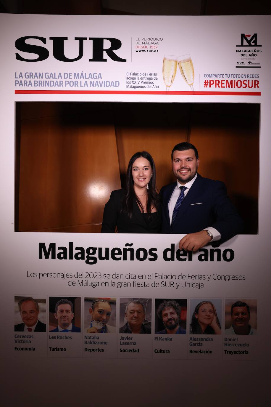 Las portadas de los invitados a los Premios Malagueños del Año 2023